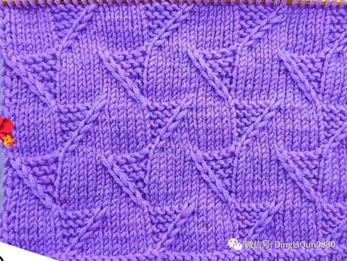 針織作品 30個漂亮的針織針跡圖案設(shè)計